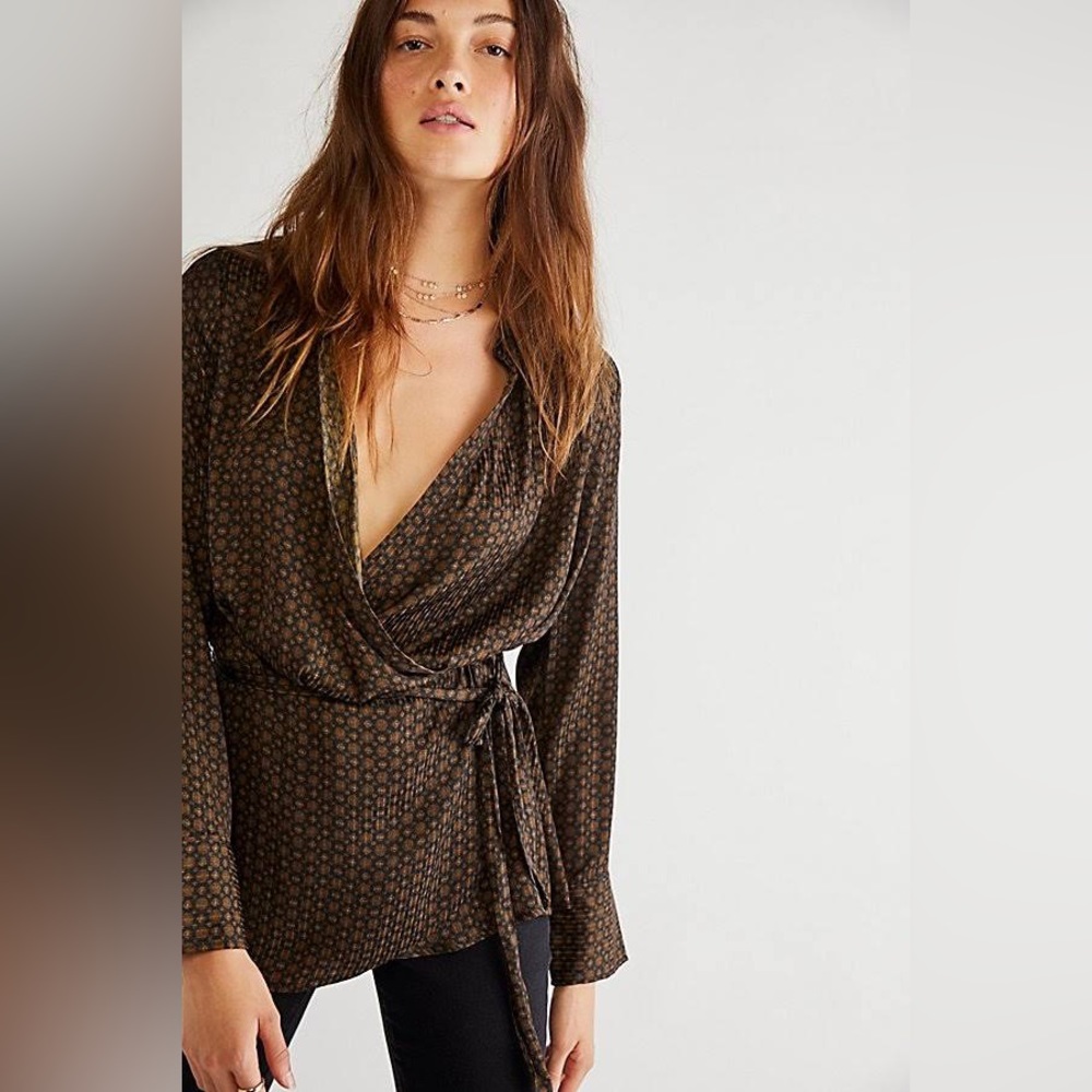 Free people arlo wrap top